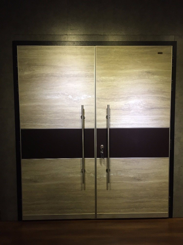 European Standard (CE) Minimalist Steel Front Door | Anti-Theft & Durable | Ideal for Modern Home - Image 7